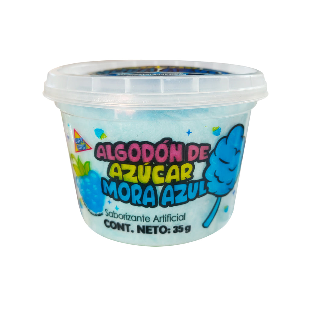 Algodón de azúcar 35 gr Mora Azul