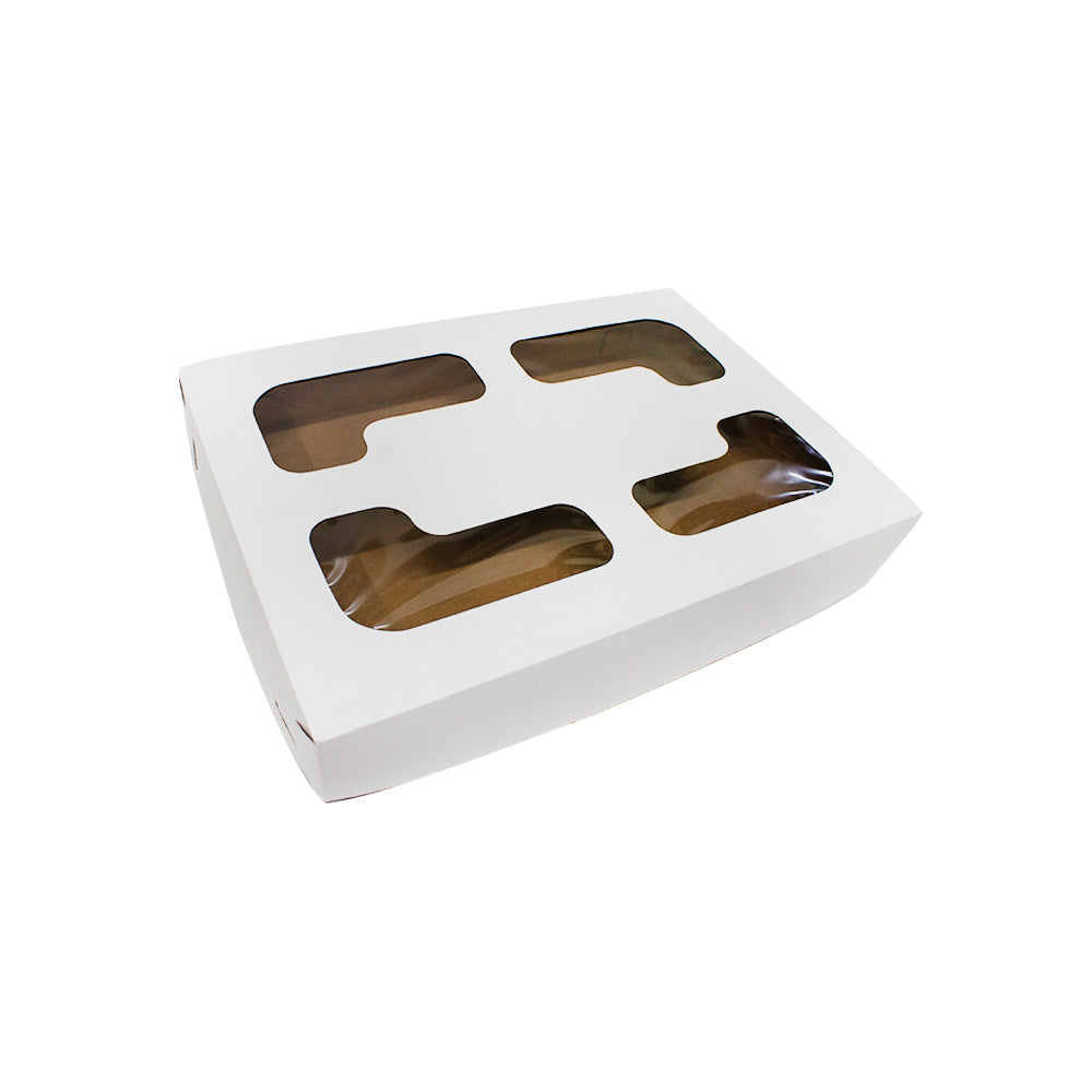 Caja p/Rosca de Reyes Grande Blanca