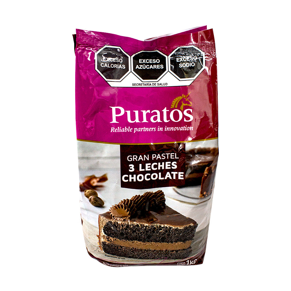 Harina Pastel 3 Leches Chocolate 1 kg