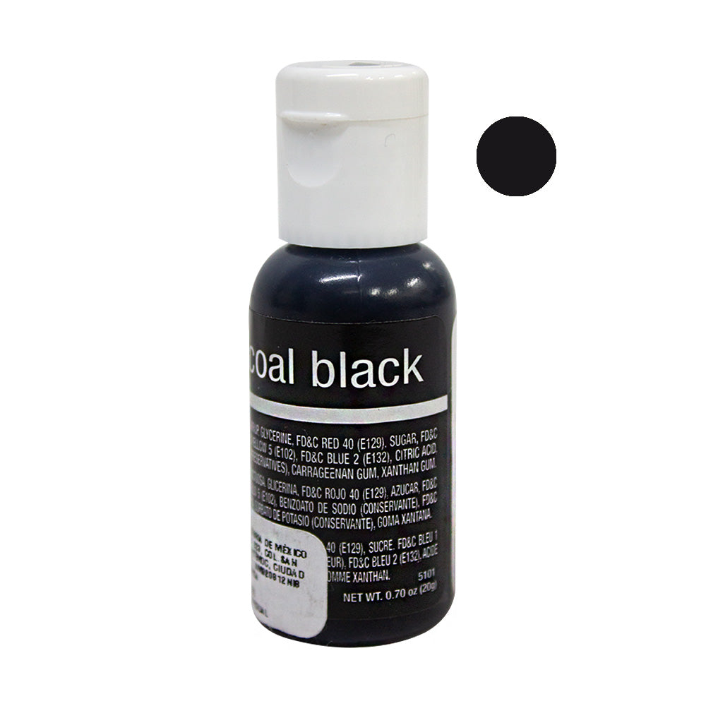 Colorante Gel Coal Black 20 gr