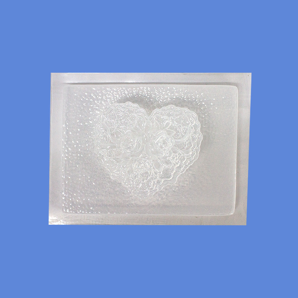 Molde Flexible 3D Corazon 1pz