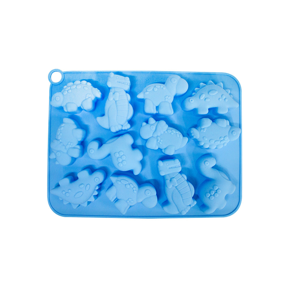 Molde Silicón Dinosaurios 1 pz