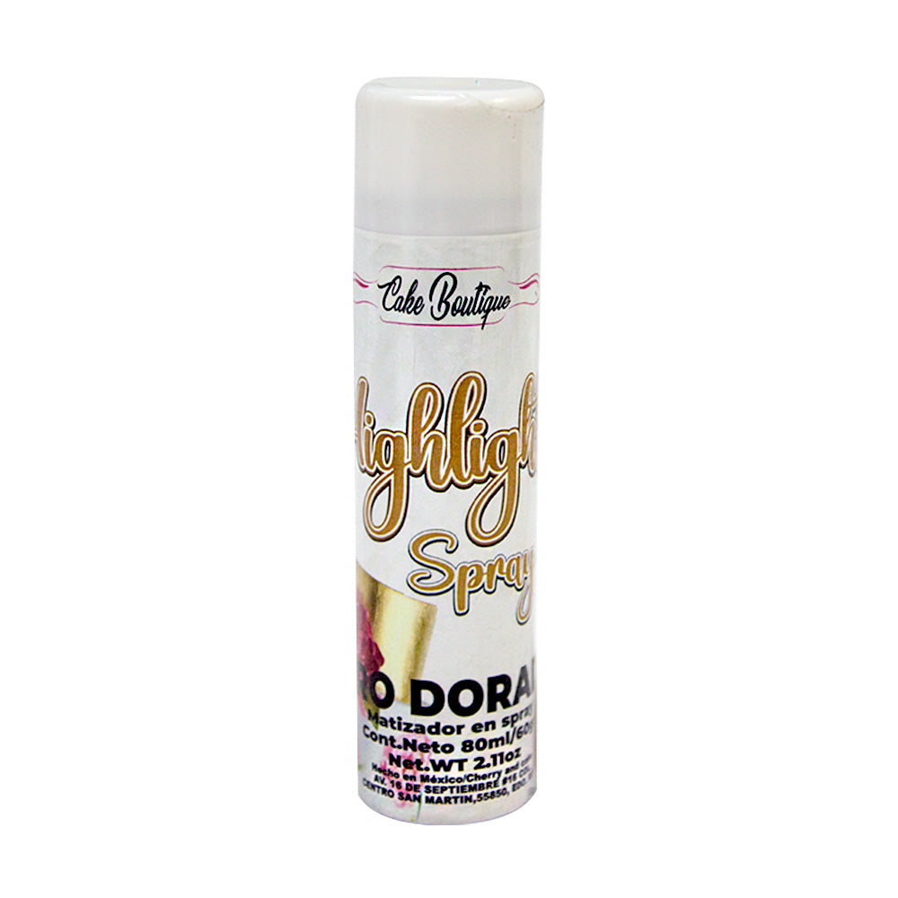 Color Highliter Oro Dorado c/60 gr Spray