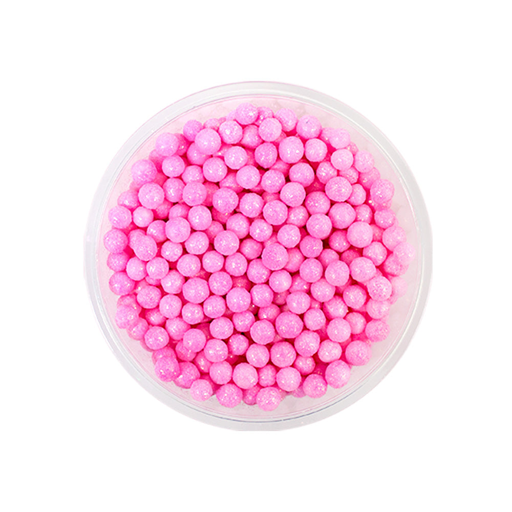 Perla Diamantada Med Rosa c/100 gr