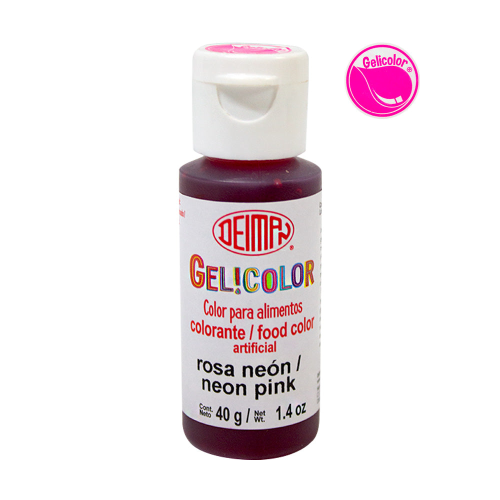 Colorante Rosa Neón 40gr Gel