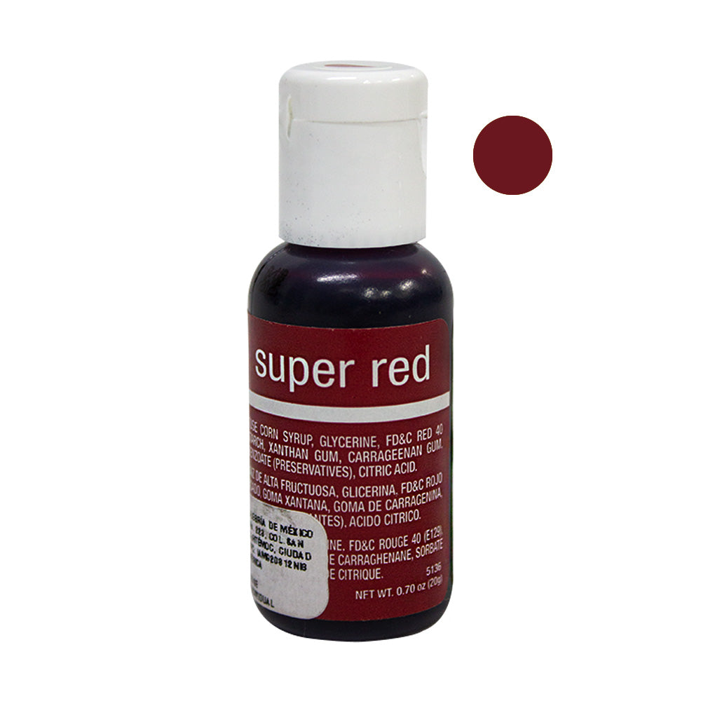 Colorante Gel Super Red 20 gr