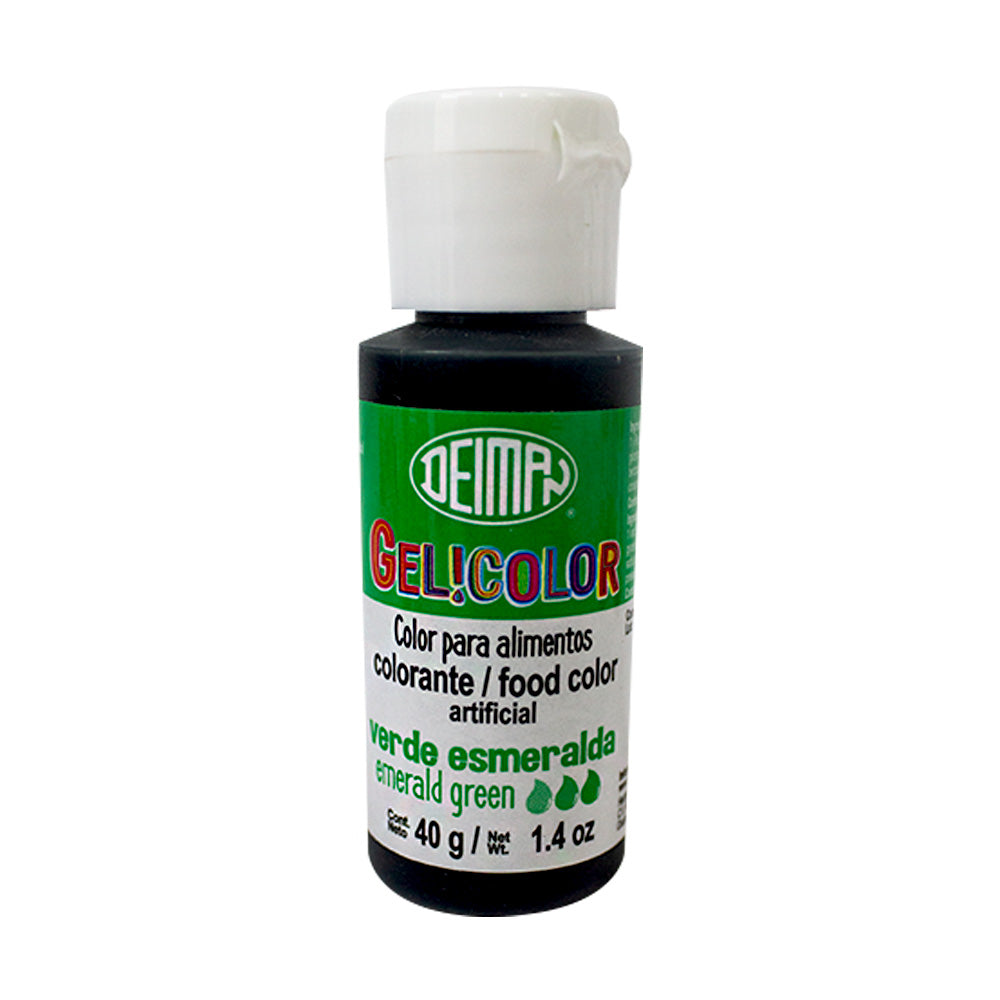 Colorante Verde Esmeralda 40gr Gel