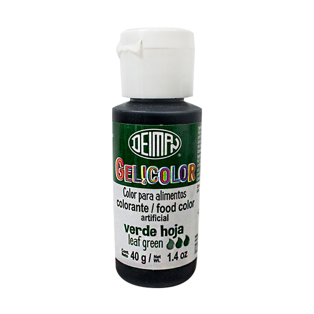 Colorante Verde Hoja 40gr Gel