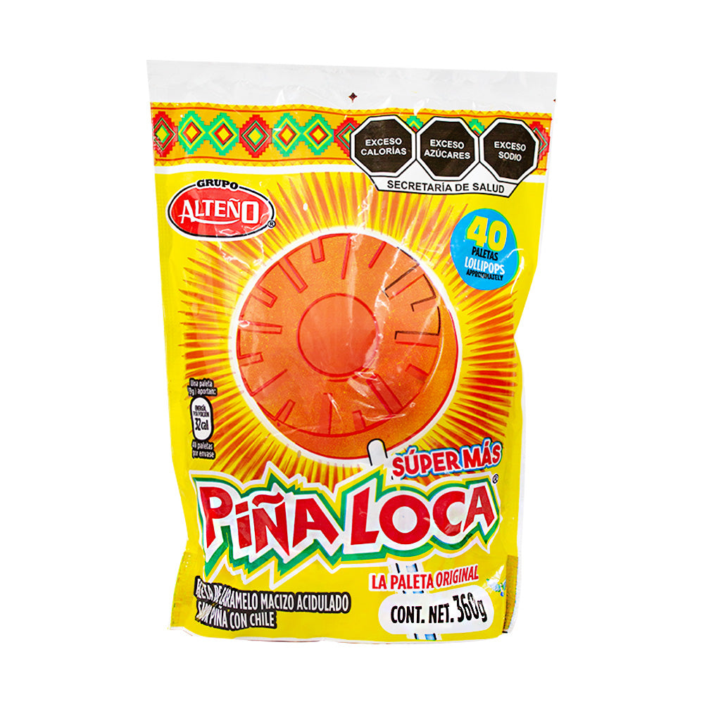 Paleta Piña Loca c/40pz