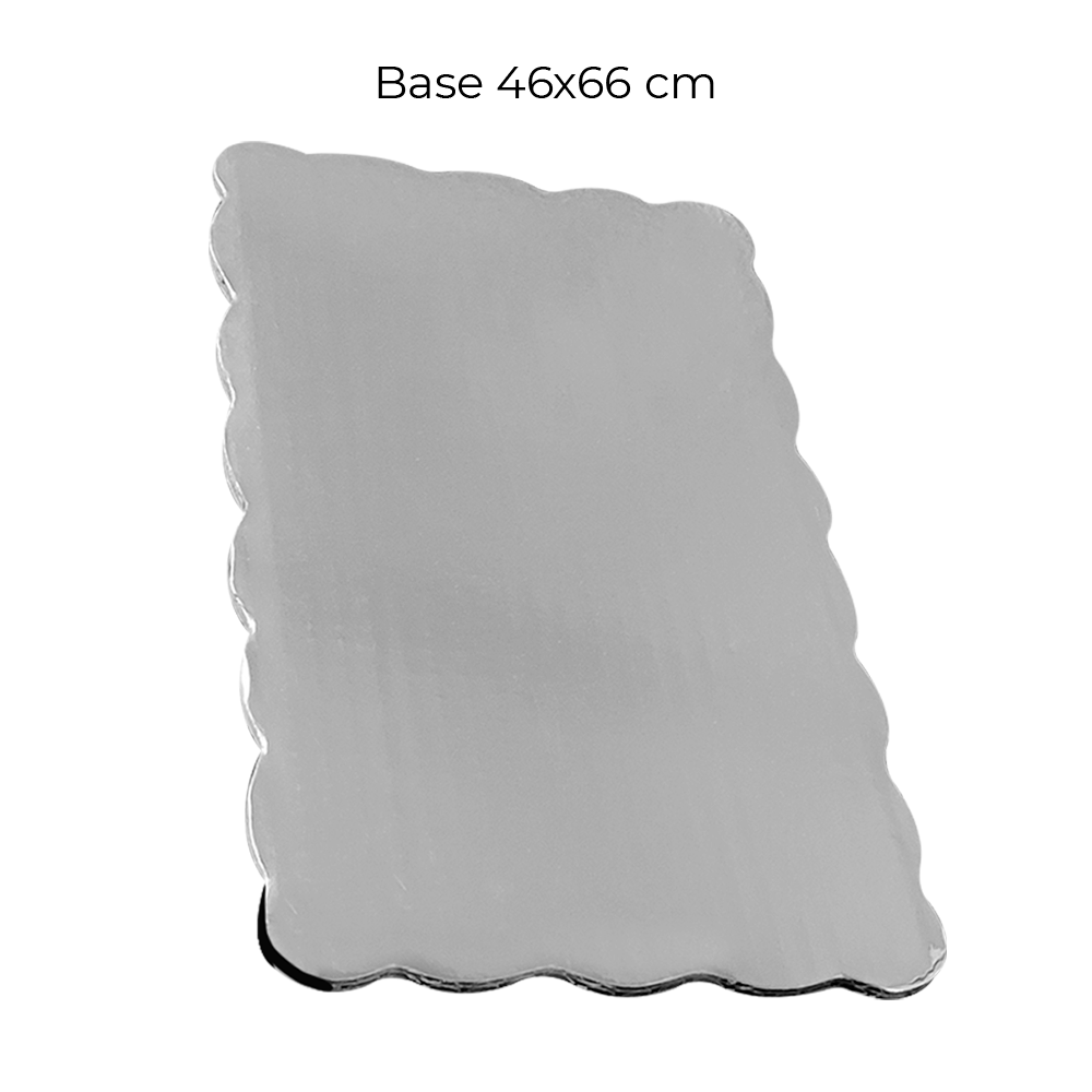 Base cartón aluminio 46x66 cm