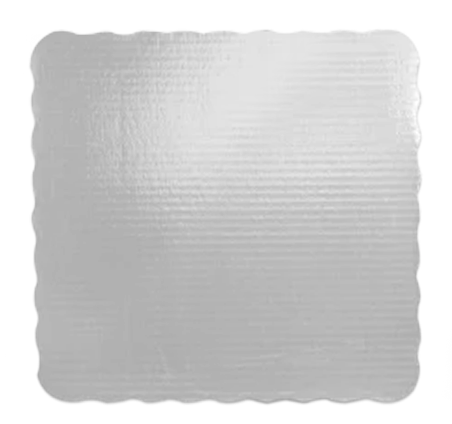 Base cartón aluminio 50x50 cm