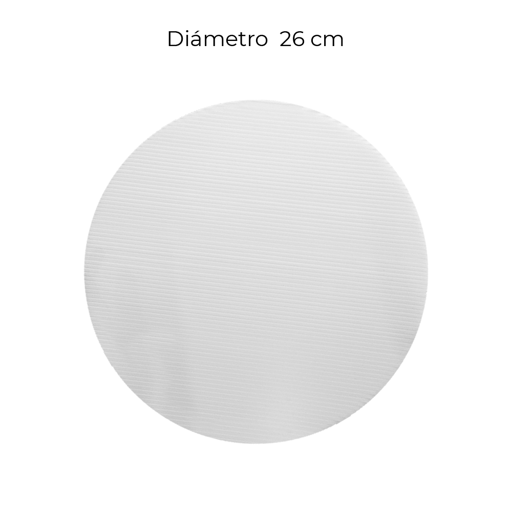 Disco de plástico 26 cm