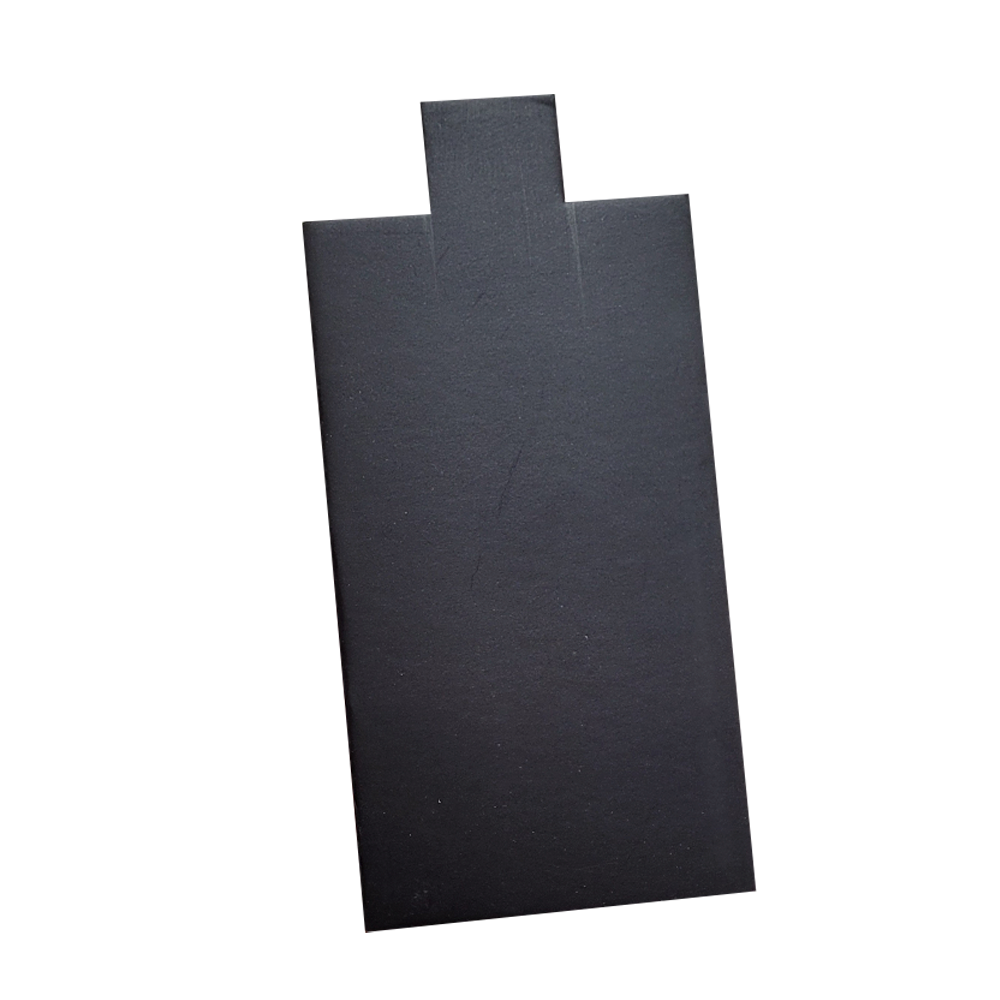 Base de mini pastel rectangular negra c/50pz