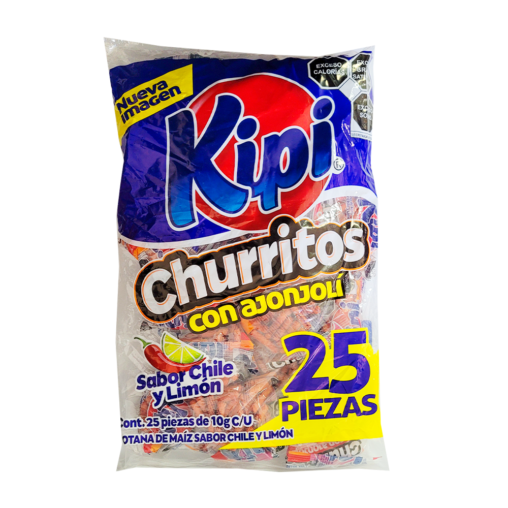 Churritos Kipi  c/25 pz