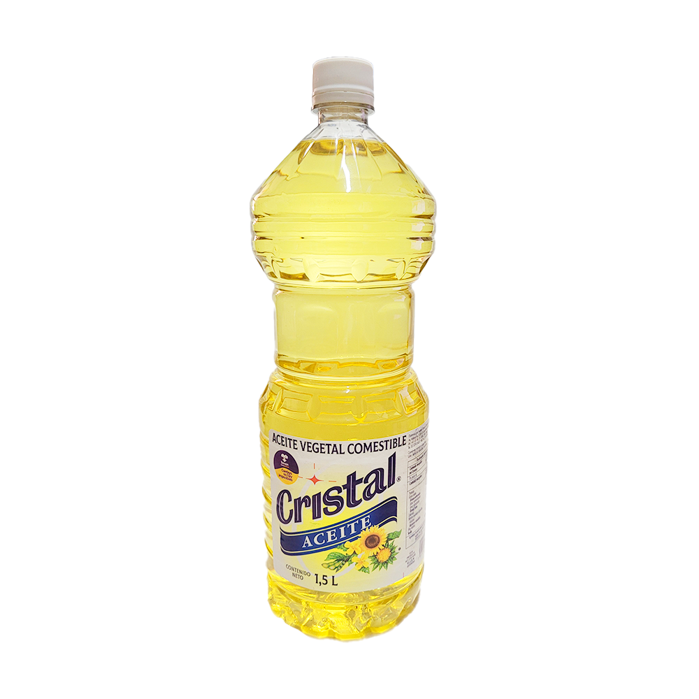 Aceite Cristal c/1.5 lt /  (Edo Méx - CDMX)