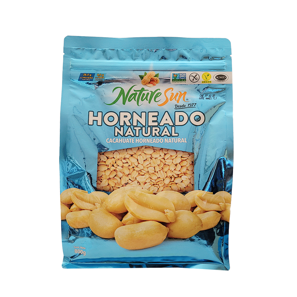 Cacahuate Horneado Natural c/800gr – La Mimi