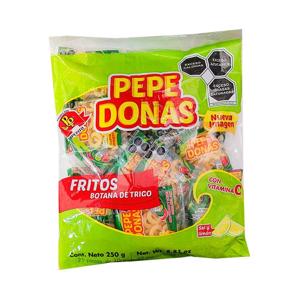 Pepe Donas c/25 pz sal/limon