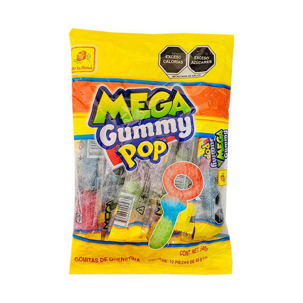 Mega Gummy Pop c/12pz