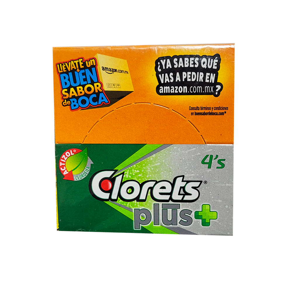 Clorets 4´s Plus/ c/40pz