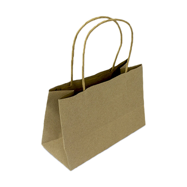 Bolsa de Papel Kraft c/Asa Boutique Chica  c/12pz