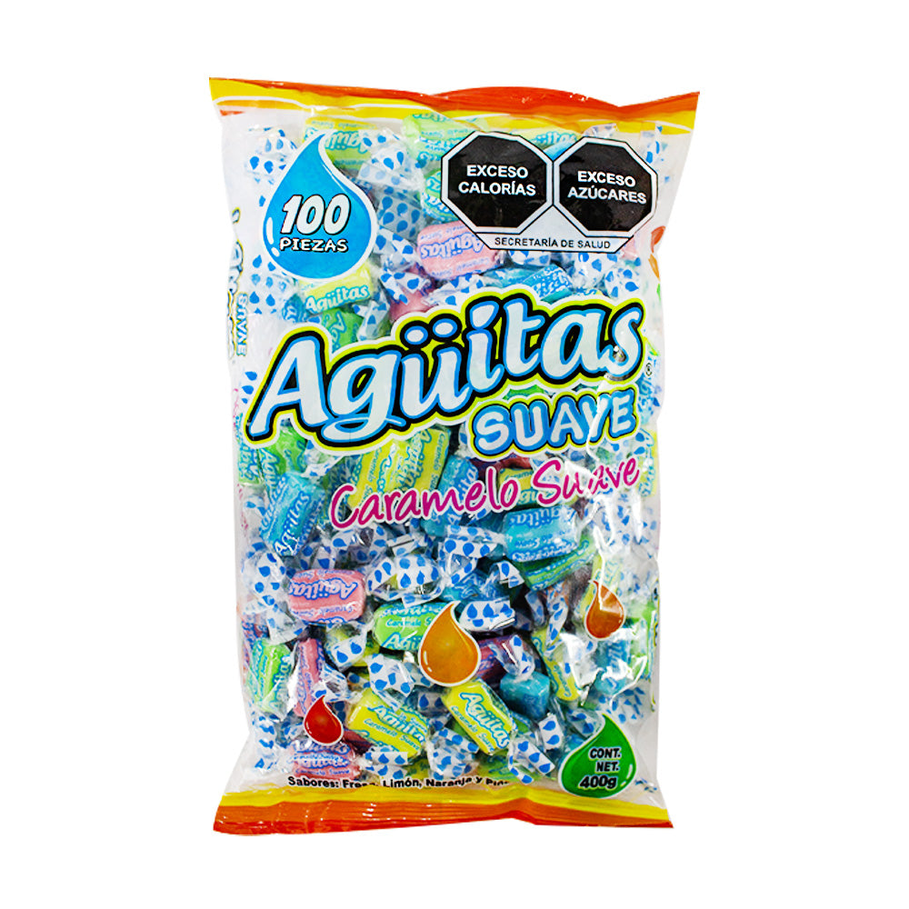 Caramelo Agüitas Suave c/100pz