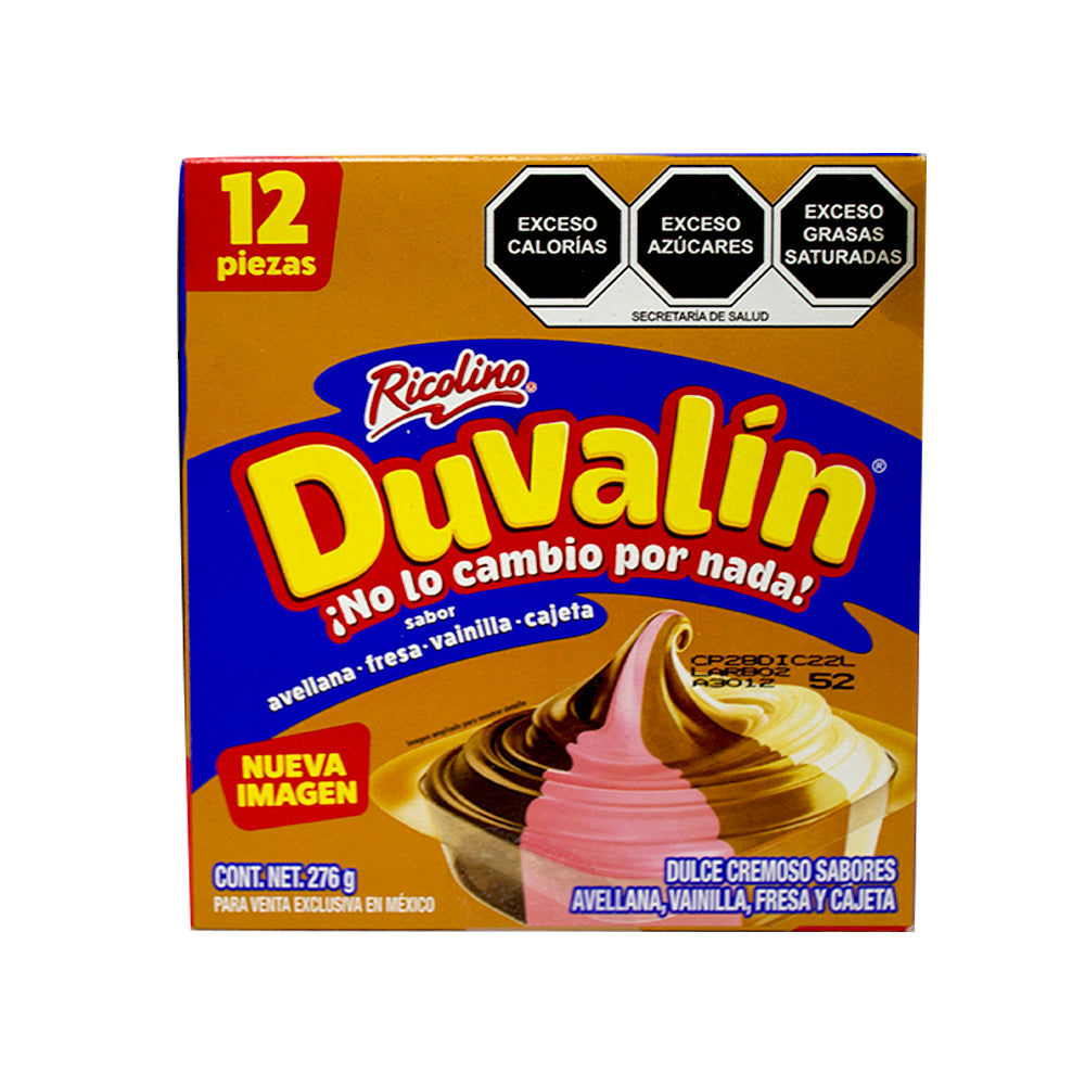 Duvalin 4 Sabores c/12 pz