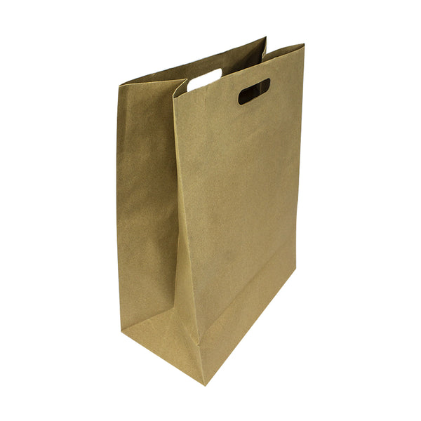 Bolsa de Papel Kraft Troquelada Jumbo  c/12pz