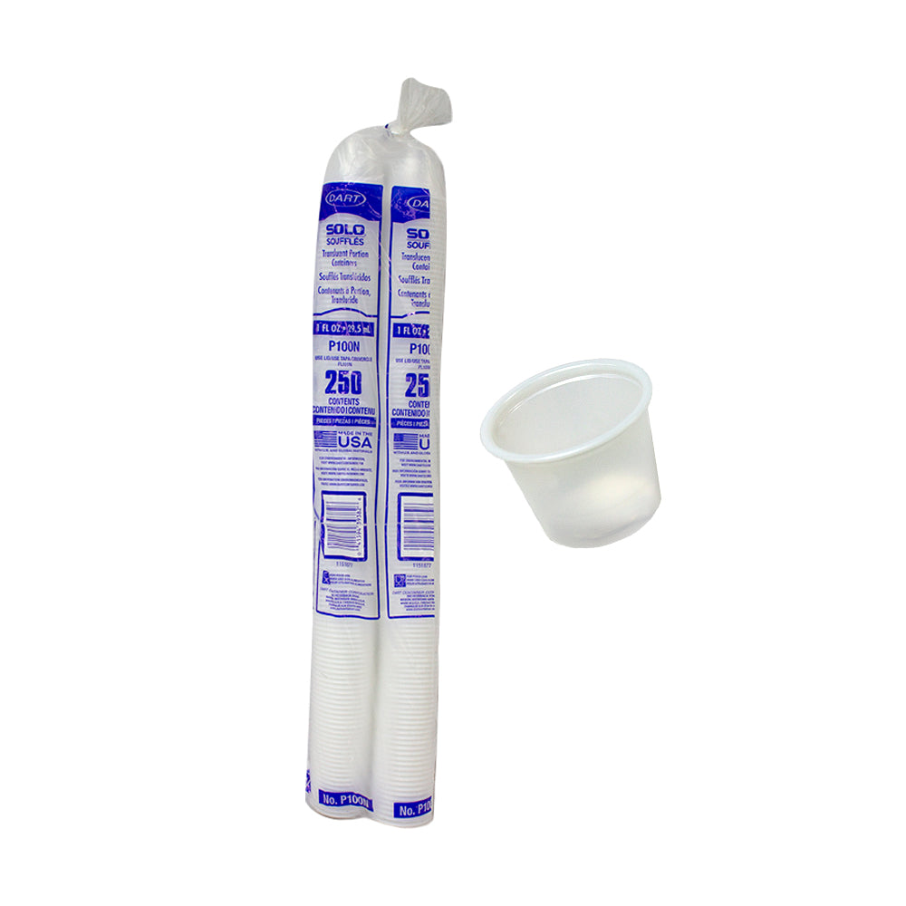 Vaso Souffle Desechable P100N c/250pz – La Mimi