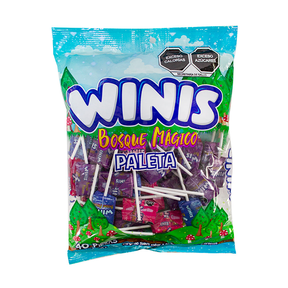 Paleta Winis Bosque Mágico c/40pz