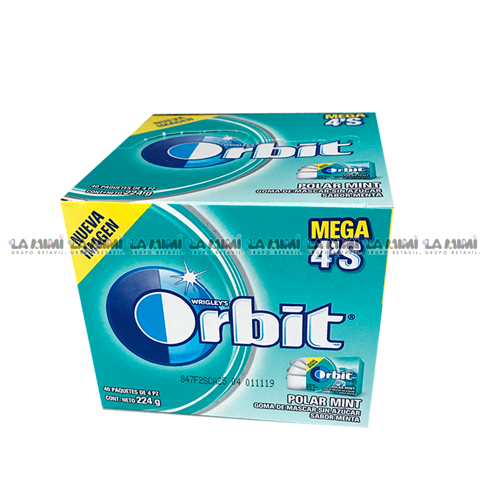 Orbit Polar Mint c/40pz