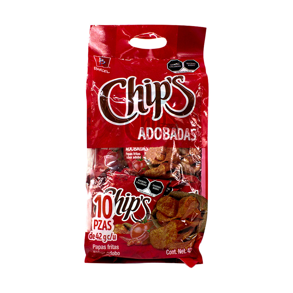 Chips Adobadas c/10 pz