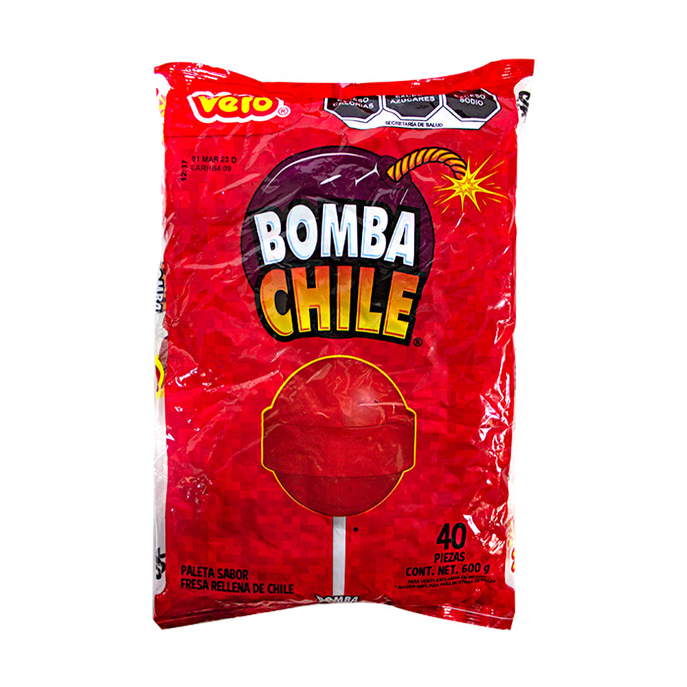 Paleta Bomba Chile c/40 pz