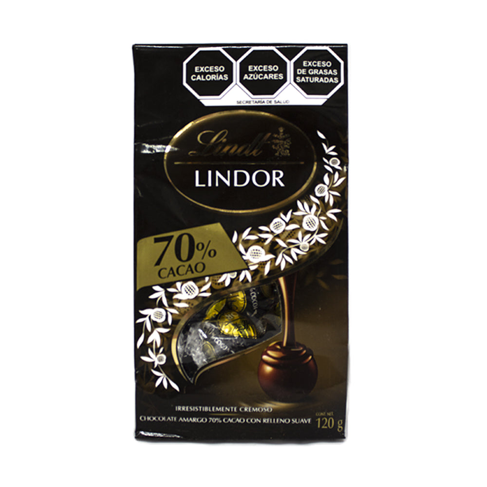 Chocolate Lindor  70 % Cacao c/120 gr
