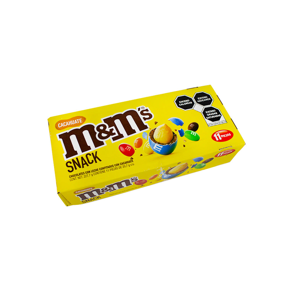 M&M Snack Cacahuate c/11pz