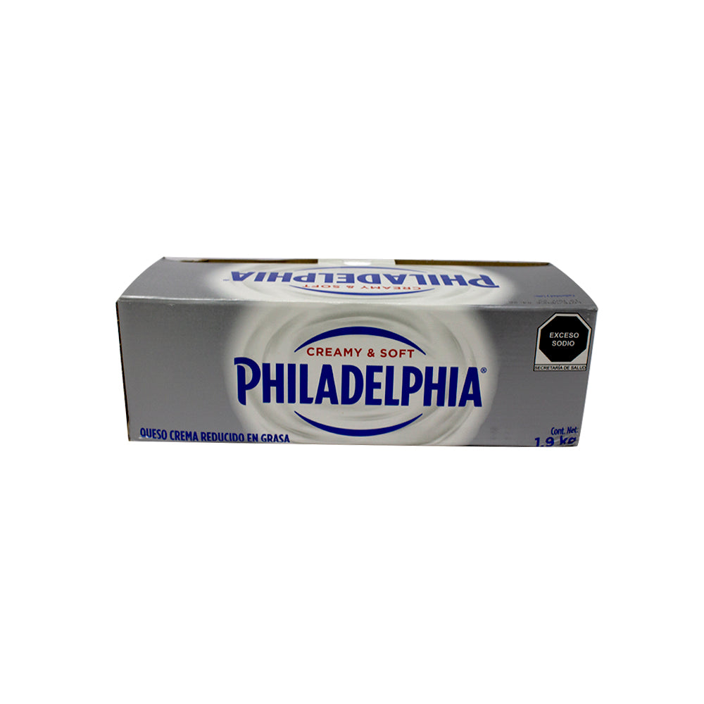 Queso Crema Philadelphia Creamy Soft c/1.9 kg / (Edo Méx - CDMX)