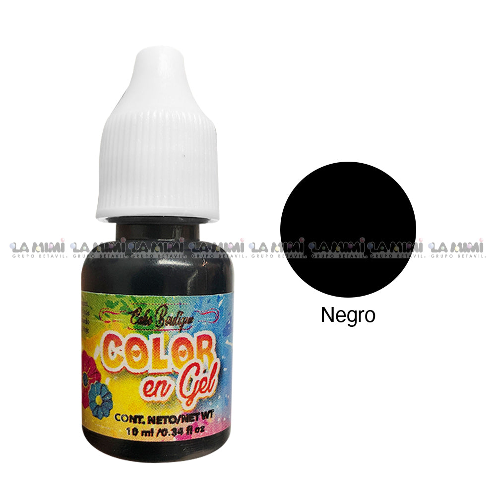 Colorante Soft Gel Mix Negro - Deliganga