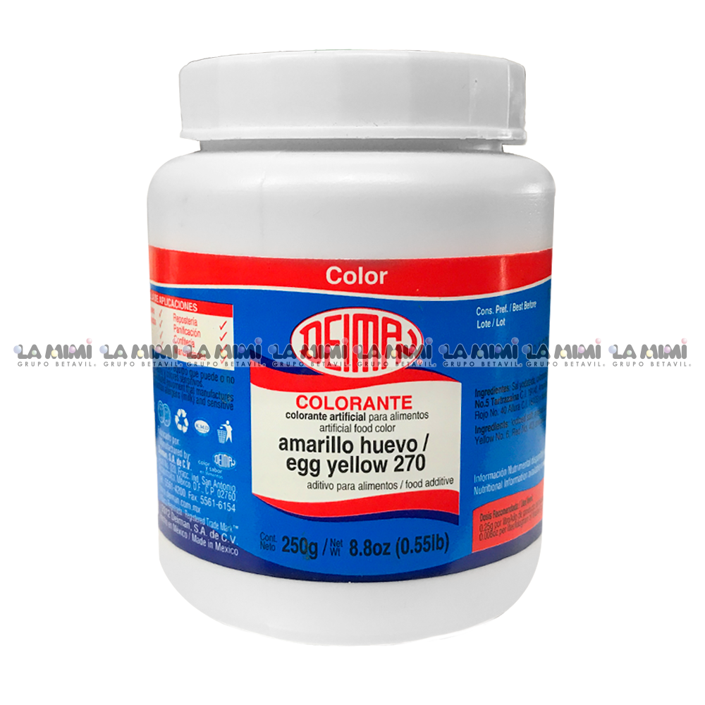 Colorante Amarillo Huevo 270 en Polvo