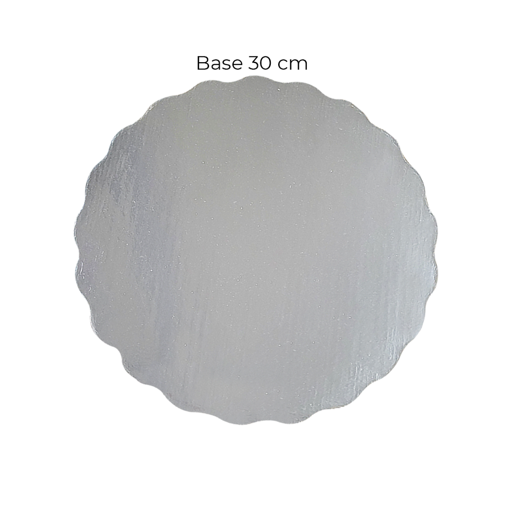 Base cartón aluminio 30 cm