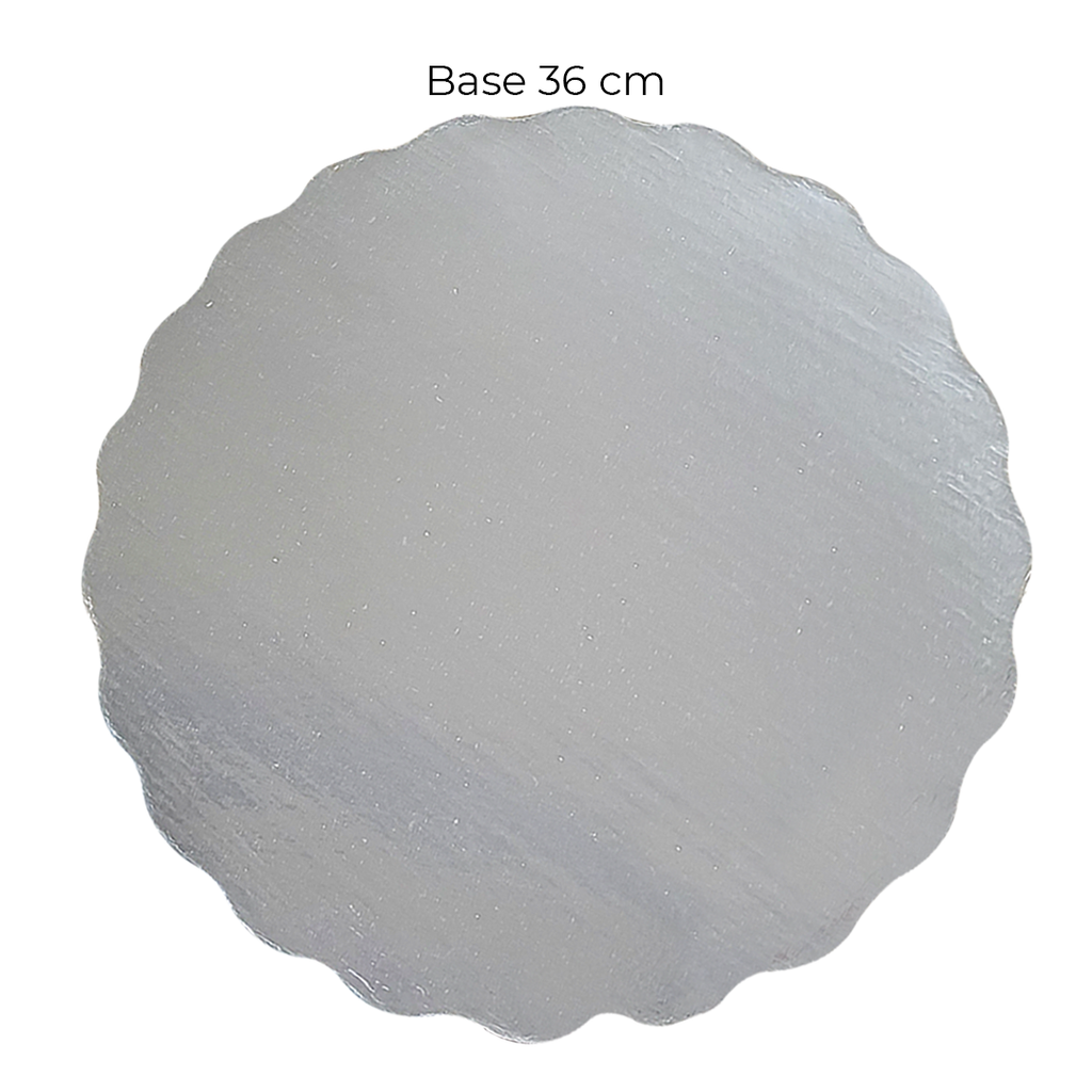 Base cartón aluminio 36 cm