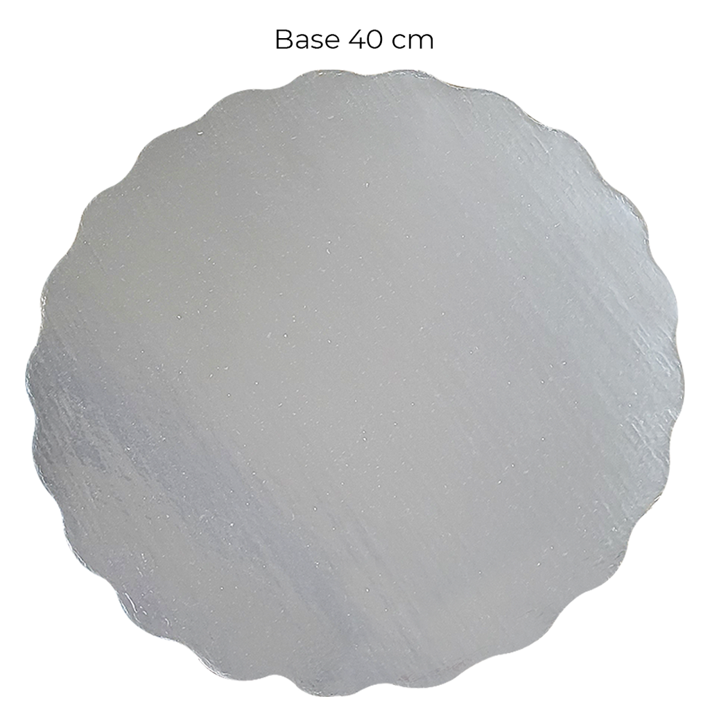 Base cartón aluminio 40 cm