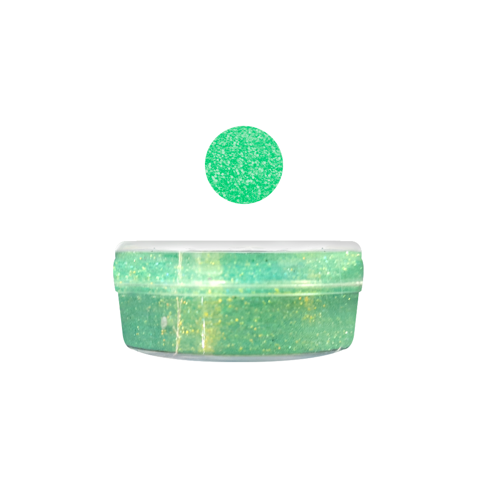 Diamantina Verde baby holográfico c/10gr