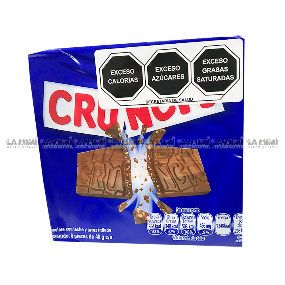 Crunch paquete c/6pz
