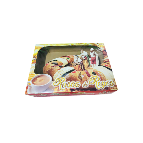 Caja p/Rosca de Reyes Mediana
