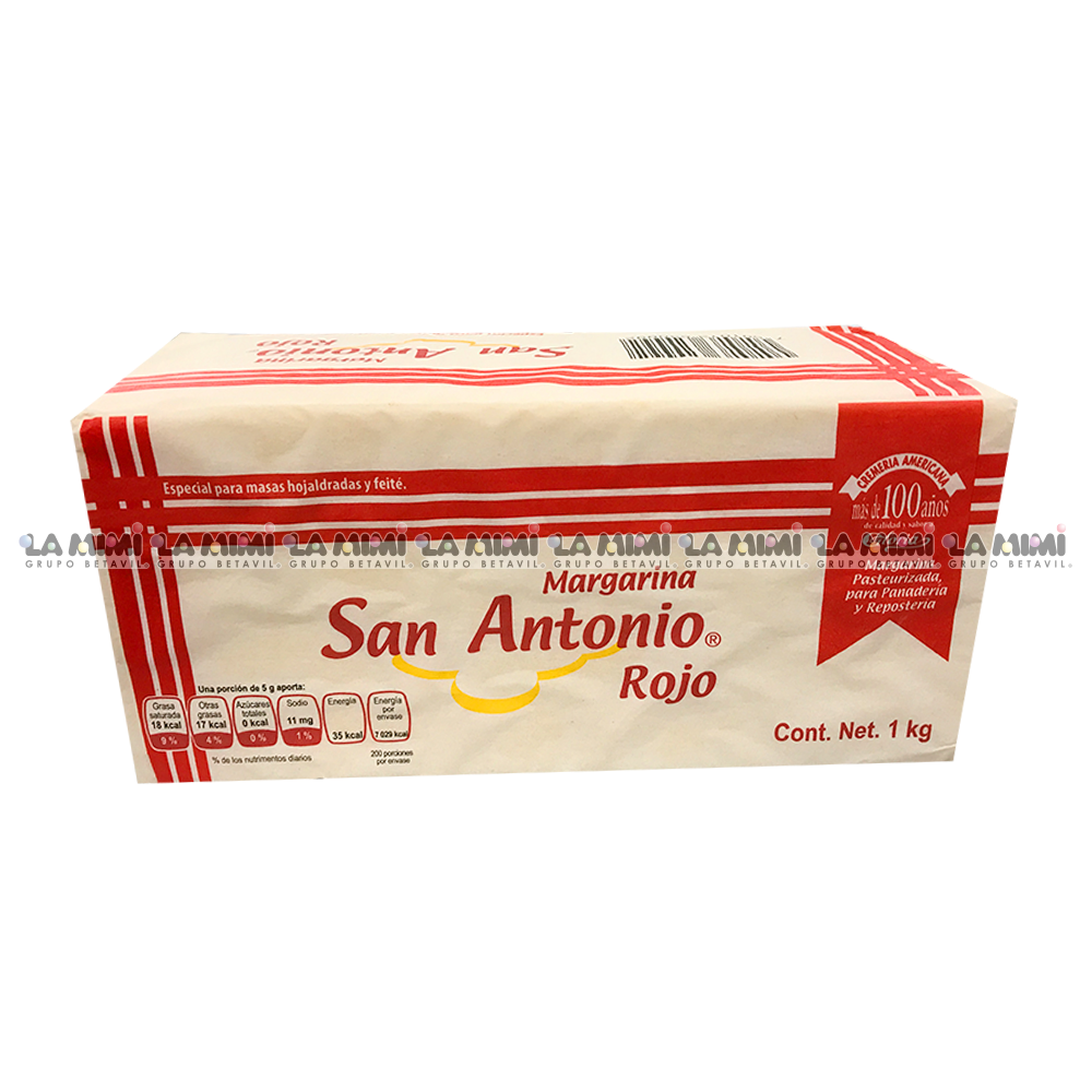 Margarina San Antonio (Roja) c/1kg  (Edo Méx - CDMX)