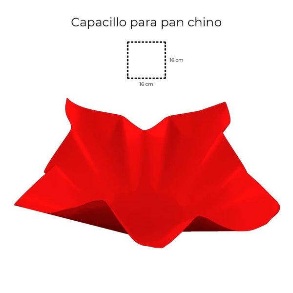 Capacillo Chino Rojo c/1000pz